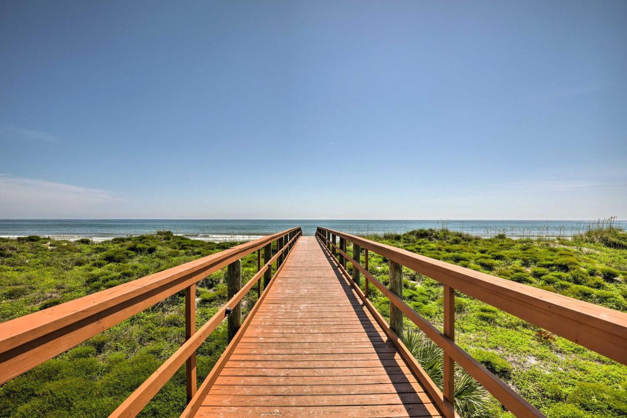 Oceanfront St Augustine Studio With Pool Access! เซนต์ออกัสติน ภายนอก รูปภาพ