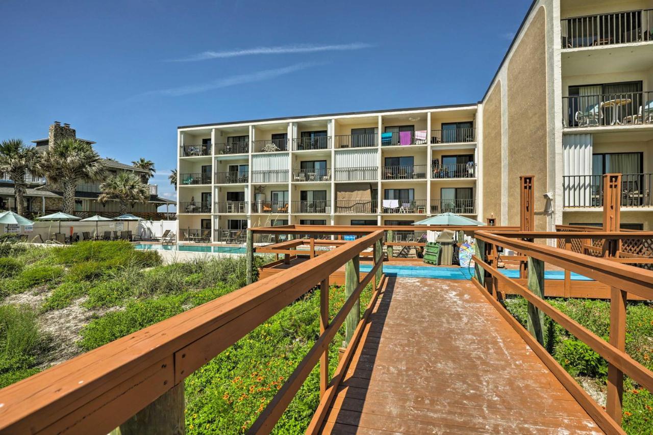 Oceanfront St Augustine Studio With Pool Access! เซนต์ออกัสติน ภายนอก รูปภาพ