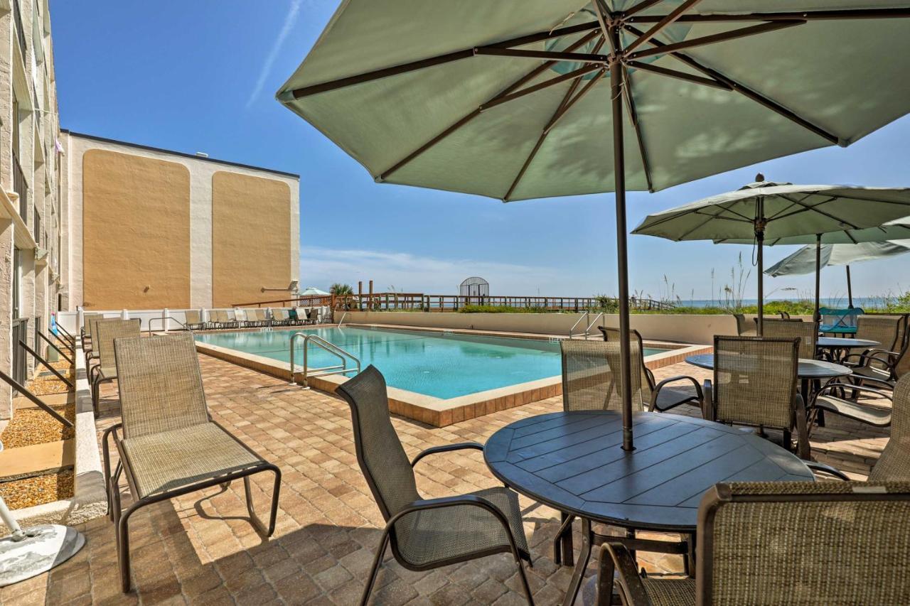 Oceanfront St Augustine Studio With Pool Access! เซนต์ออกัสติน ภายนอก รูปภาพ