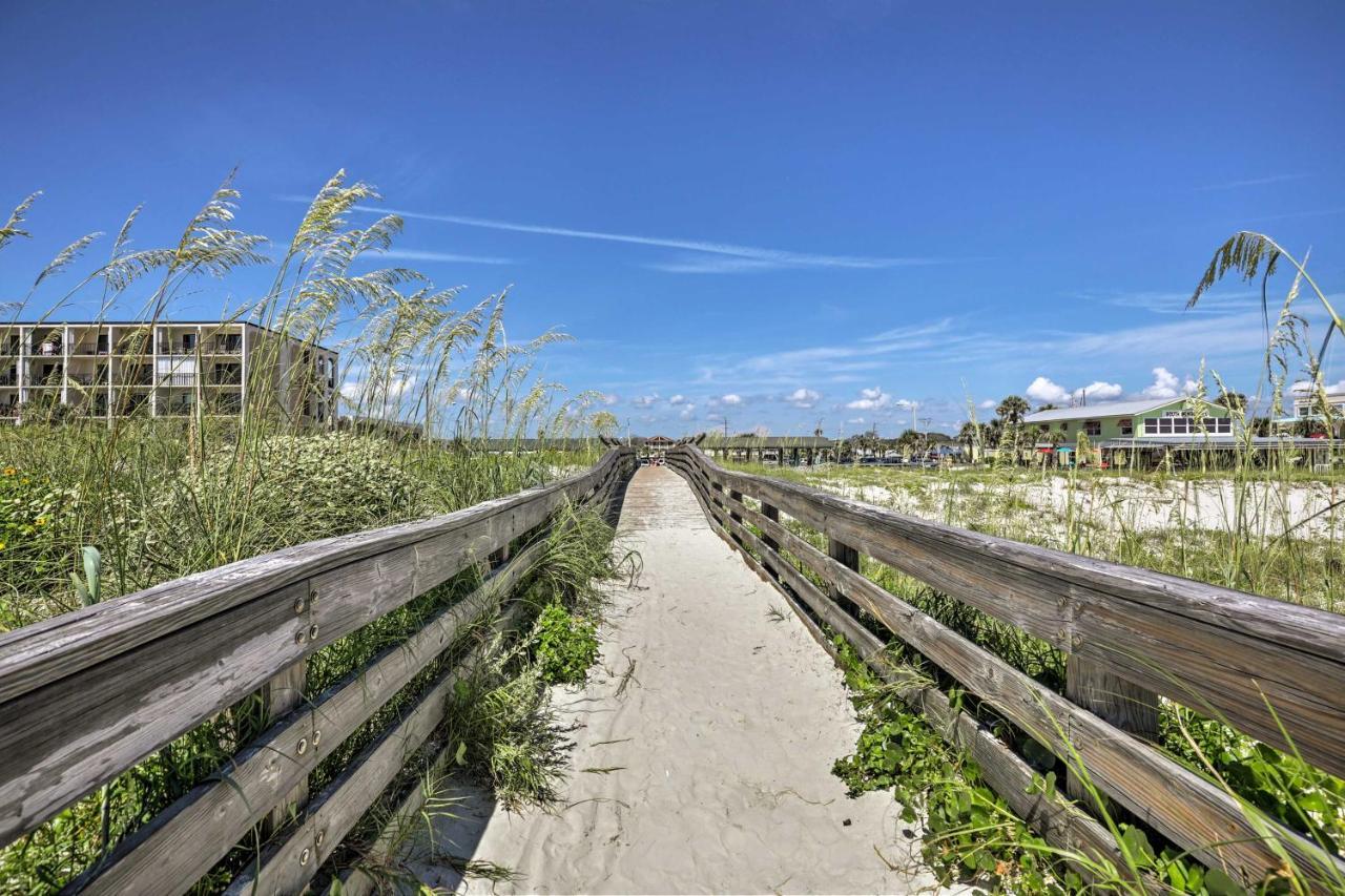 Oceanfront St Augustine Studio With Pool Access! เซนต์ออกัสติน ภายนอก รูปภาพ