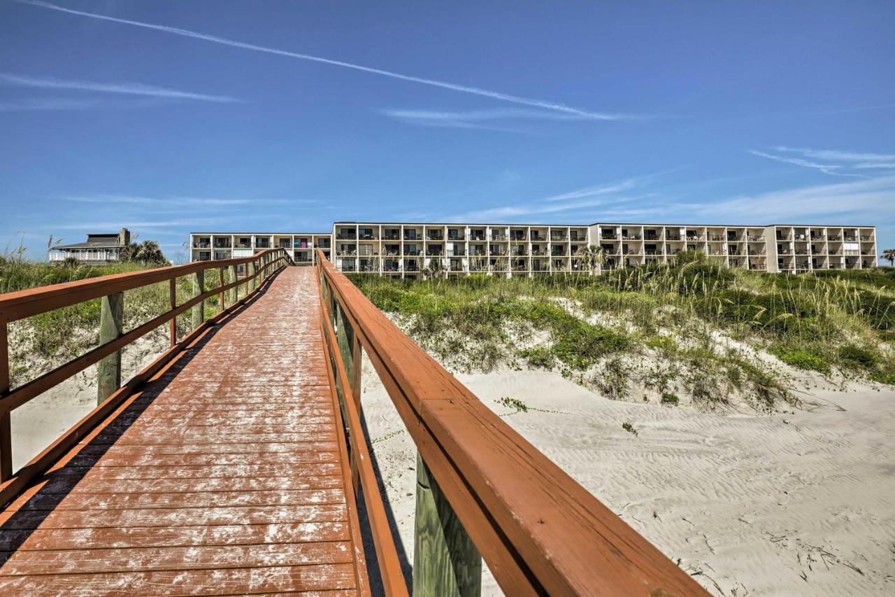 Oceanfront St Augustine Studio With Pool Access! เซนต์ออกัสติน ภายนอก รูปภาพ