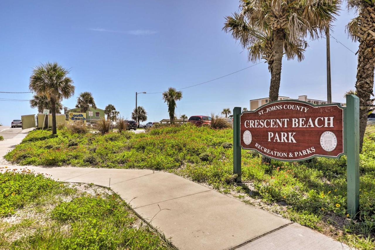 Oceanfront St Augustine Studio With Pool Access! เซนต์ออกัสติน ภายนอก รูปภาพ