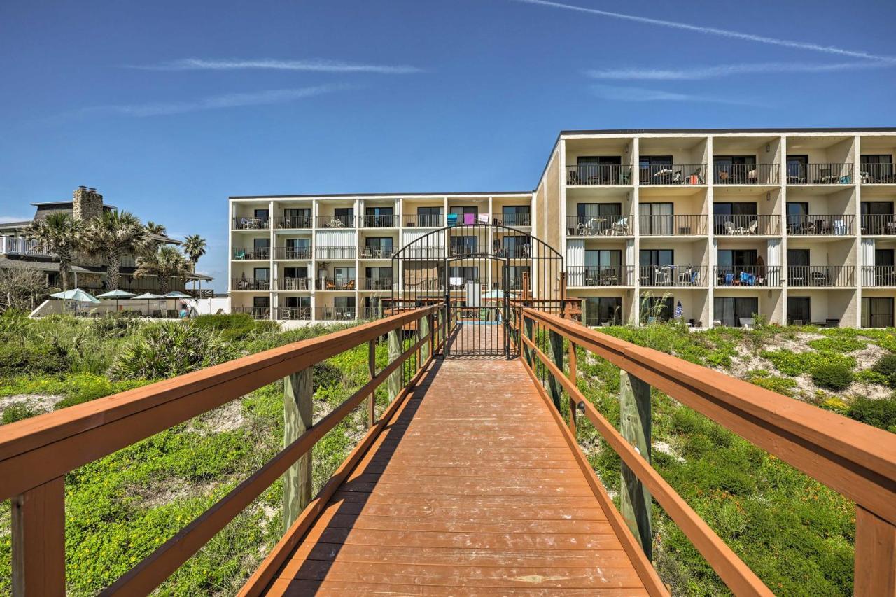 Oceanfront St Augustine Studio With Pool Access! เซนต์ออกัสติน ภายนอก รูปภาพ